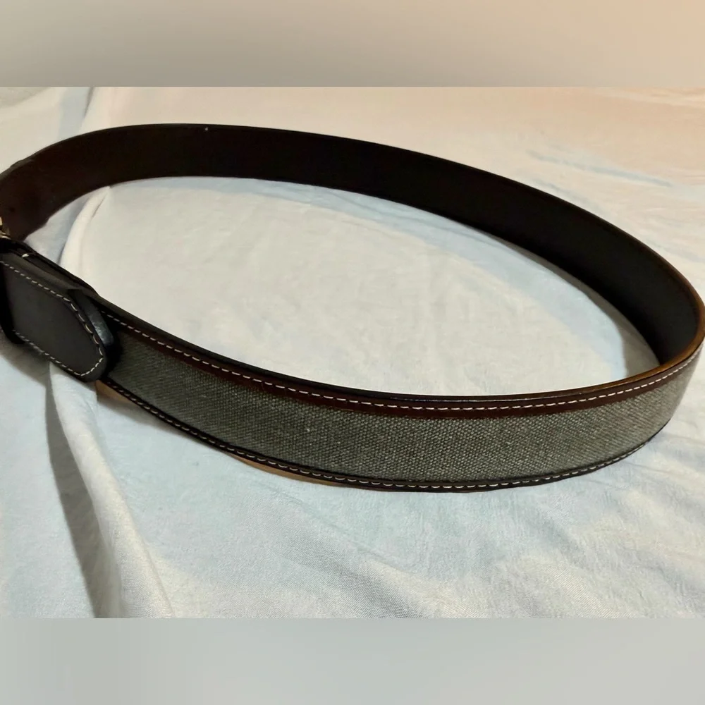 Men's Brown‎ Leather Belt size 38